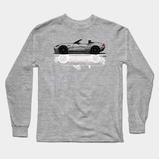 My sketch of the Japanese roadster car ND and NA Long Sleeve T-Shirt